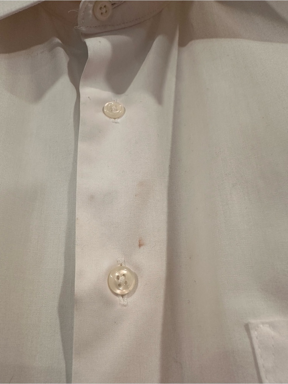 Arrow Men's Long-Sleeve Dress Shirt - White - Picture 3 of 5